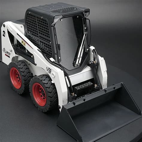 rc 1/14 skid steer|Liehberr 1/14 RC Bobcat Skid Steer Loader .